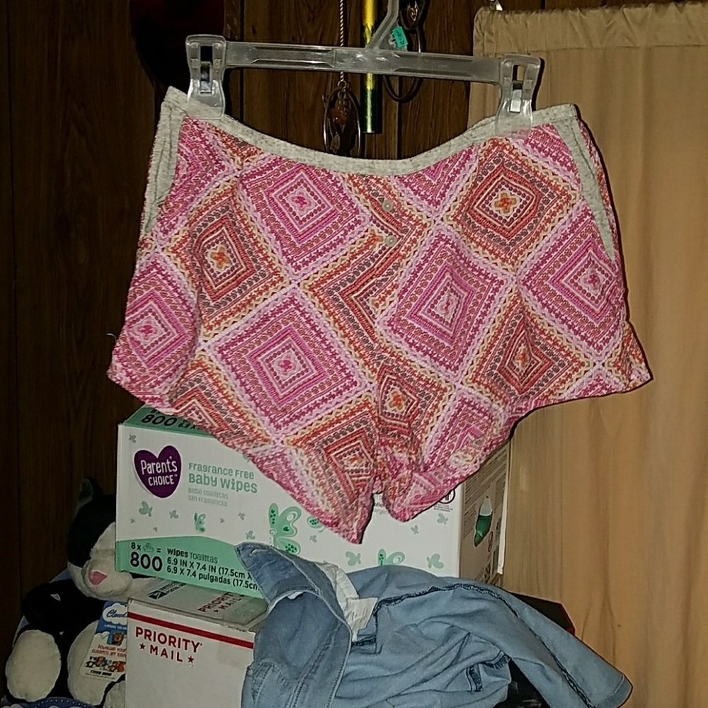 Women's Victoria secret  short and shirt pj set.